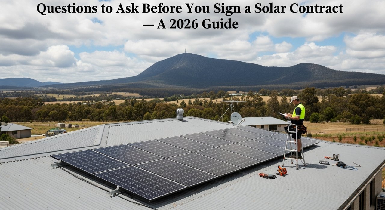 Questions to Ask Before You Sign a Solar Contract — A 2026 Guide